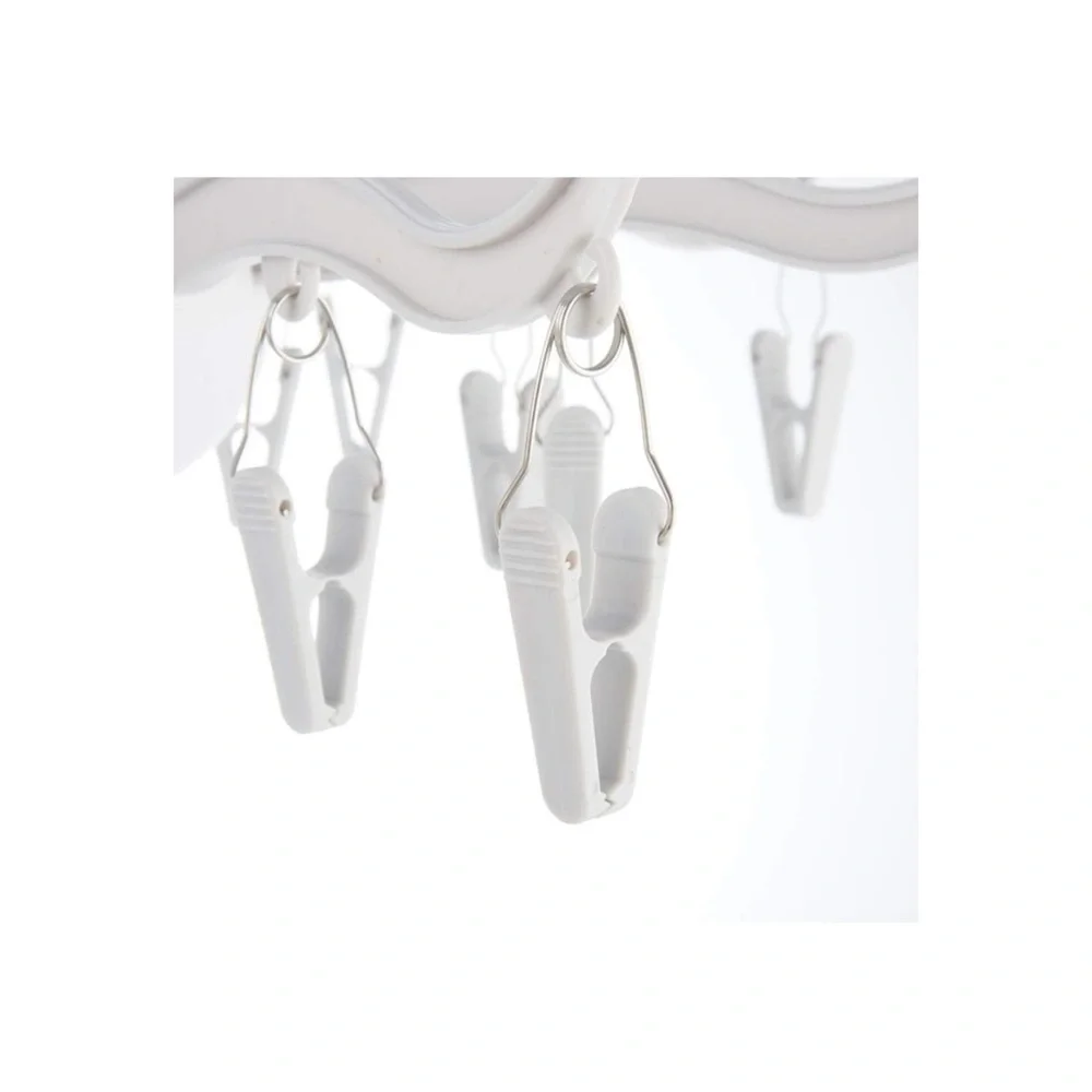 Foldable clip and drip hanger new never used